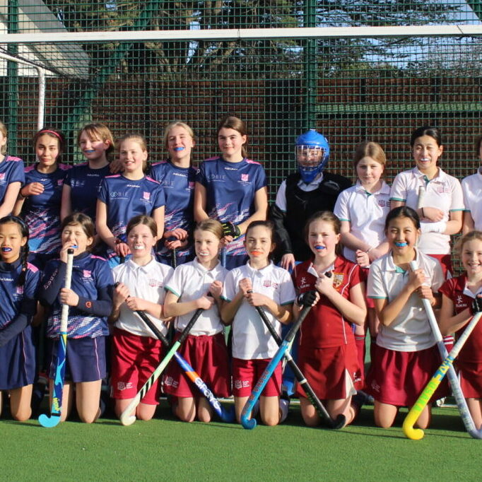 A visit from Elstree School Hockey Team | Castle Park School