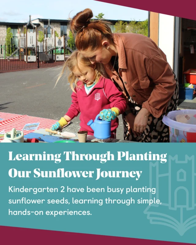 From tiny seeds to blooming curiosity! Our Kindergarten 2 children have been exploring the wonders of planting on a joyful sunflower journey. With care, teamwork, and a little patience, they are learning firsthand what it takes to help something grow. We can’t wait to see those first green shoots! 🌱 

#CastleParkSchool #Dalkey #LearningThroughPlanting #LittleGardeners #HandsOnLearning #inspiringbrightminds #Kindergarten2