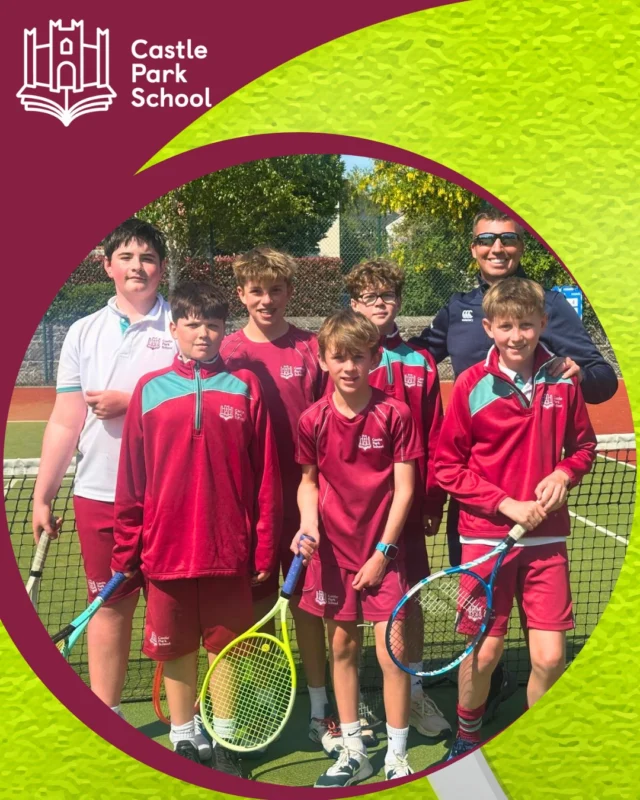 Tennis Season Highlights 🎾

This year, we were delighted to field three competitive teams in the Leinster Tennis League - two boys’ teams and one girls’ team - all of whom delivered impressive performances on the court.

A standout moment came when our Boys’ First Team made school history by reaching the quarter-finals for the very first time. Although narrowly defeated, it was an incredible achievement and a milestone for Castle Park.

Throughout the competition, our players demonstrated exceptional skill, team spirit and unwavering determination, laying a strong foundation for future competitions.

We are especially grateful to the parent volunteers whose behind-the-scenes support with team management and transport was instrumental in making the season such a success.

#CastleParkSchool #Dalkey#LeinsterLeague #SchoolTennis #ProudMoment #TeamEffort #onandoffthecourt